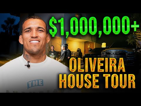 Inside Charles Oliveira’s $1,000,000+ Mansion