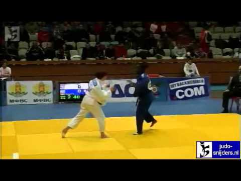 Tina Trstenjak (SLO) - Severine Nebie (BUR) [-63kg] bronze