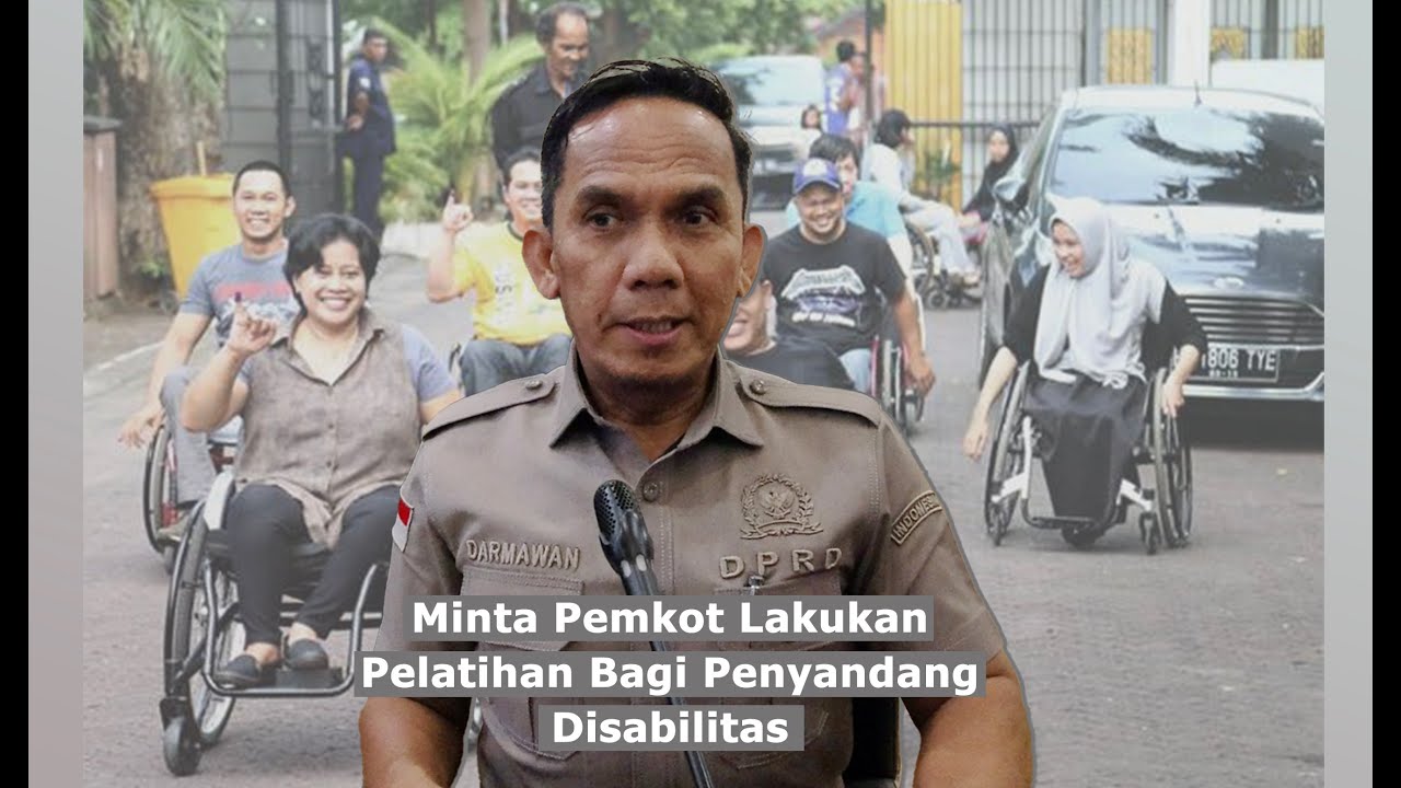 Minta Pemkot Lakukan Pelatihan Bagi Penyandang Disabilitas