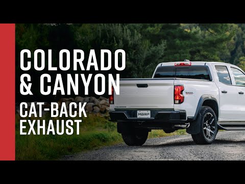 2023+ CHEVY/GMC Colorado/Canyon // MBRP 3" Cat-Back, Turndown Exit Exhaust Overview