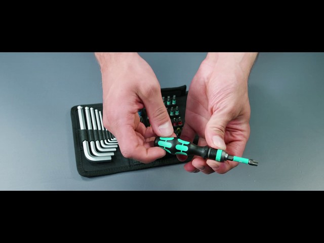 wera Tool set kraftform kompakt 100