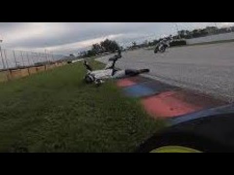 Track Day CRASH - GHOST RIDING - 2018/06/17 - PBIR FTD – Motorcycle - Ninja