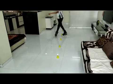 ITALIAN - INLINE FREESTYLE SKATING. LEVEL-2 TRICK. SLALOM.