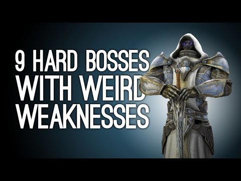 9 Hard Bosses with a Weird Weakness You Exploited Ruthlessly