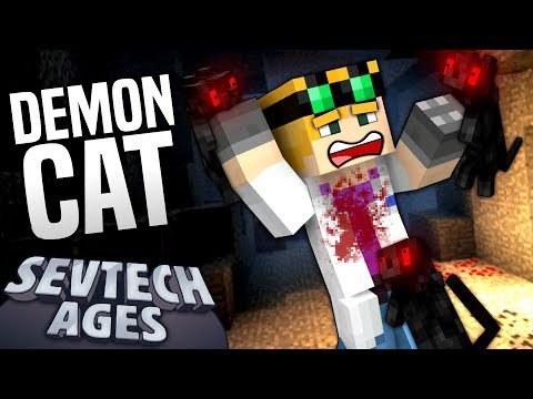 Duncan - Minecraft: SevTech - DEMON CAT - Age 2 #13