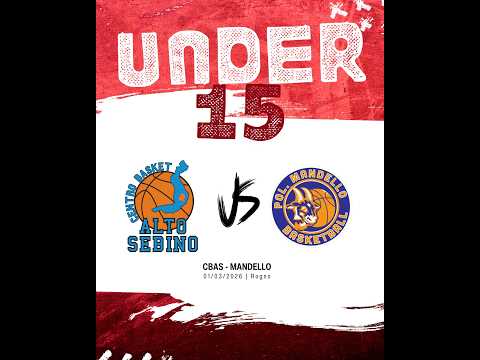 2026-03-01 - Under 15 (CBAS vs Mandello Lario) | 1^ ritorno