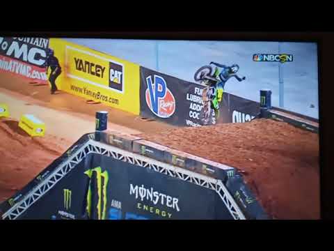 Cameron McAdoo's crash at Atlanta