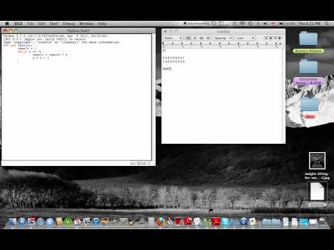 Beginning Python Tutorial Writing A Factorial Program