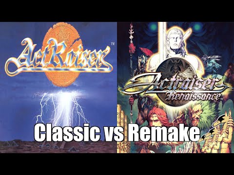 ActRaiser & Actraiser Renaissance | Classic vs Remake