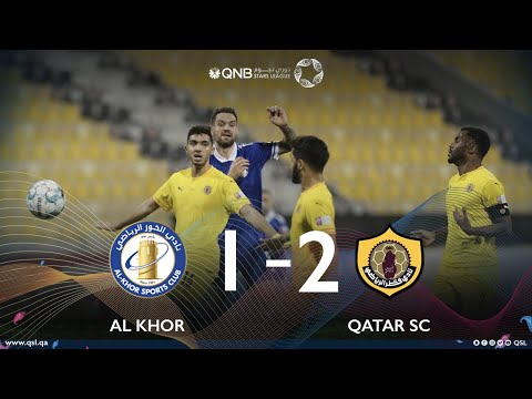 Al Khor  1-2 qatarSC  | week 19