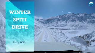 Winter Spiti Drive 2020 | Himachal | India | 4k |