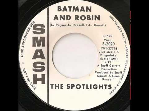 Spotlights - batman and robin