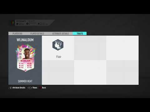 94 Wijnaldum Summer Heat SBC FIFA 20