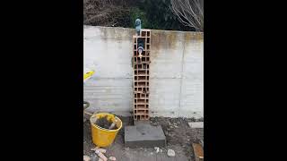 Costruire una fontana da giardino con materiale da recupero  #shorts #faidate #diy