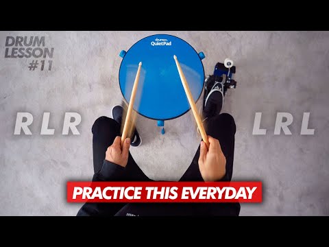 THE SECRET TO STRONGER HANDS - Beginner Drum Lesson #11