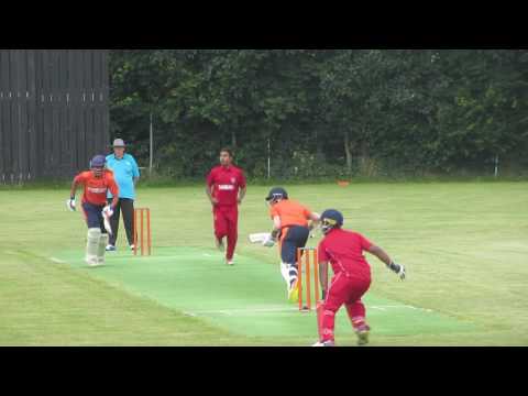 Cricket U15 Landshold DK vs. NL (2.inn) 18.07.2017
