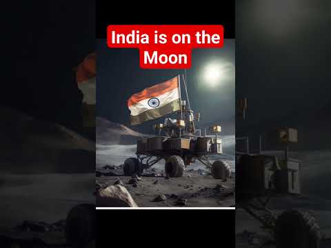 We are on the Moon ❤️|#shortsfeed #tamilshorts #chandrayan3