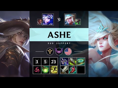 Ashe Support vs Janna - NA Master Patch 25.16