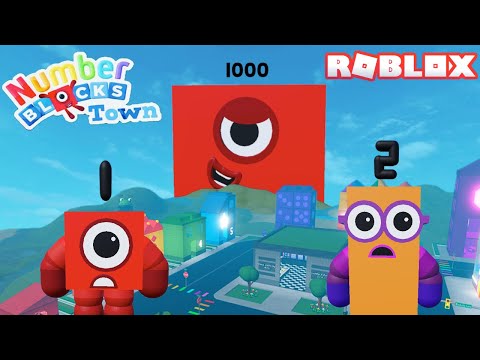 Numberblock 1000 Turns EVIL!! - Episode 4 | Numberblocks Town | Roblox