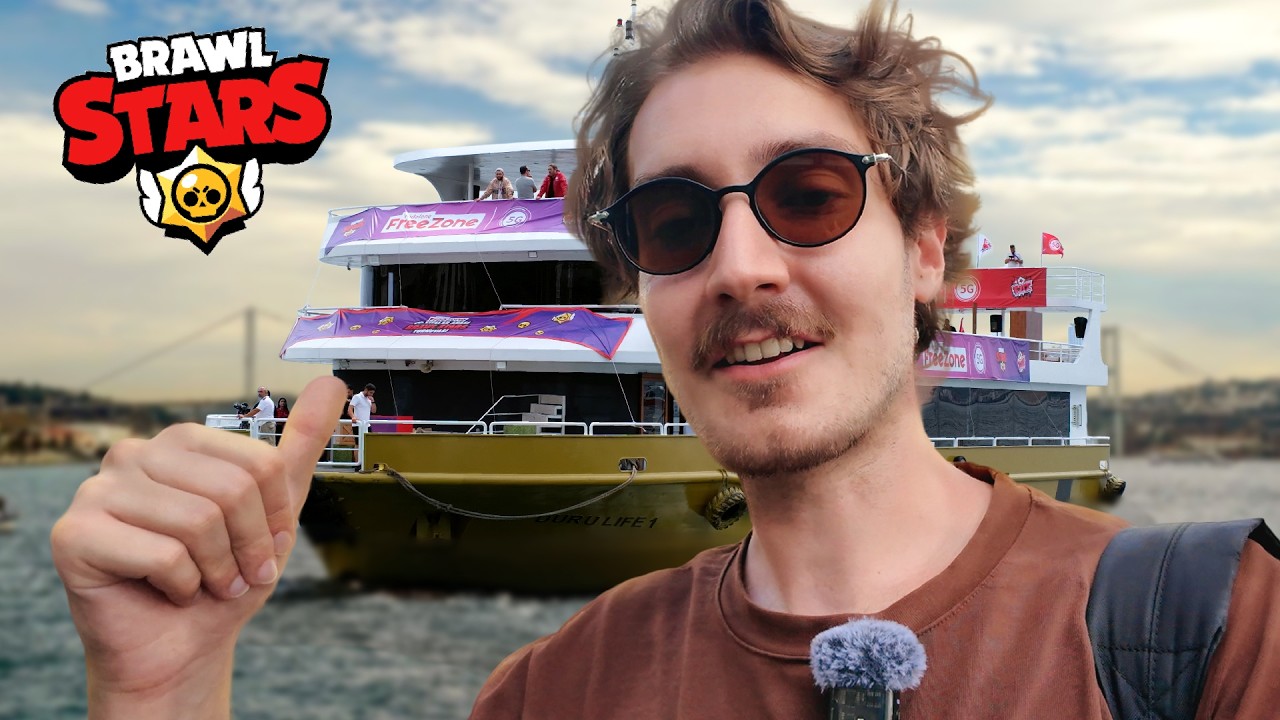 Boğazın Ortasında Brawl Stars Oynamak | Kıtalararası Brawl Stars Turnuvasına Gittik