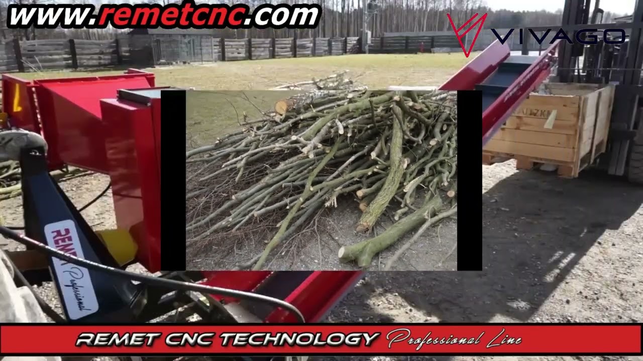 Ágdaraboló - traktor PTO - REMET RP-150 (PRO)