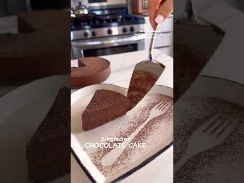 The easiest chocolate cake in the world #recipe #christmasfood #cake #chocolate #chocolate cake