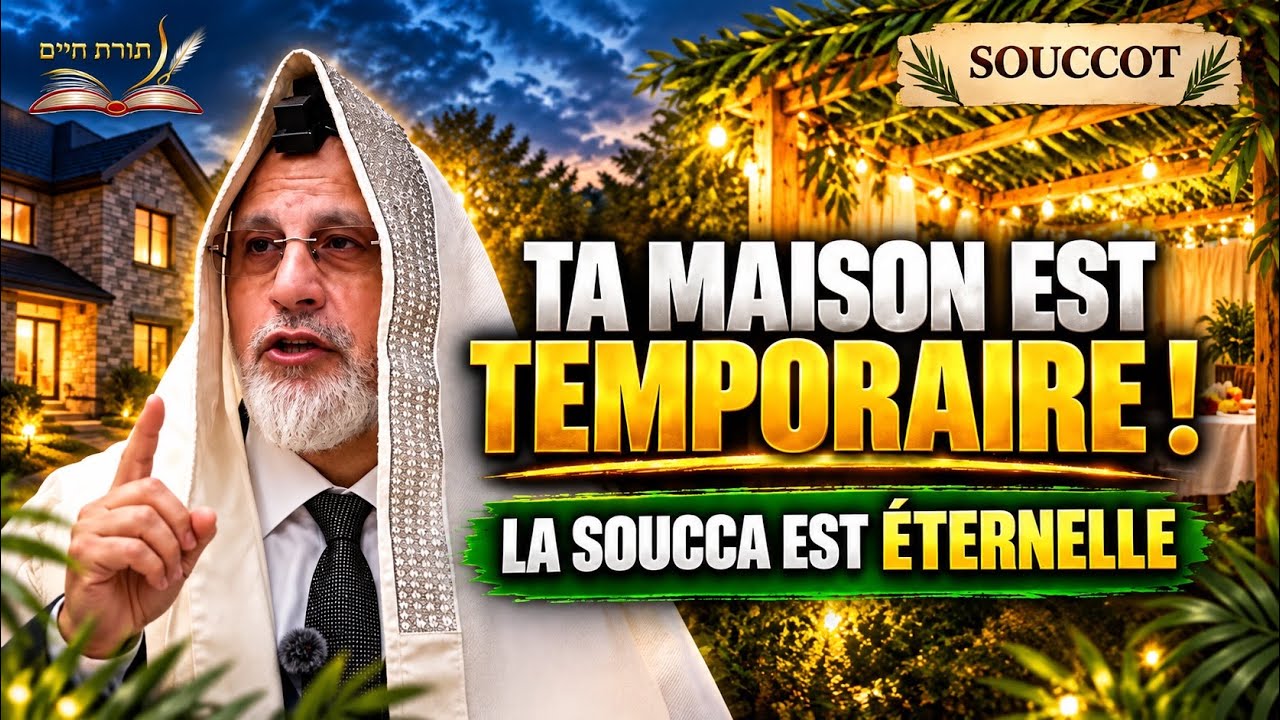 🌿 Et si la Soucca était plus éternelle que votre maison ?
