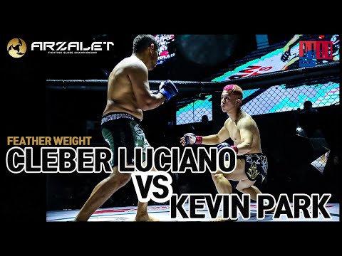 ARZALET.3  CLEBER LUCIANO VS KEVIN PARK | 아잘렛3 클리버 루시아노 vs 케빈 박 페더급 경기