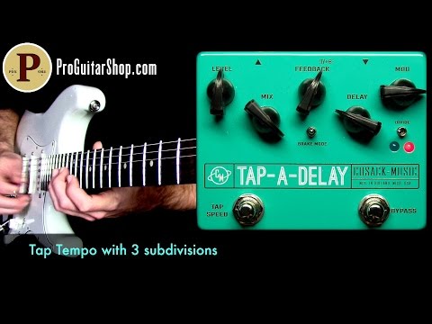 Cusack Music Tap A Delay Analog Delay w/ Tap Tempo image 3