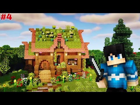My First Minecraft House Build! You won't believe what happened next!