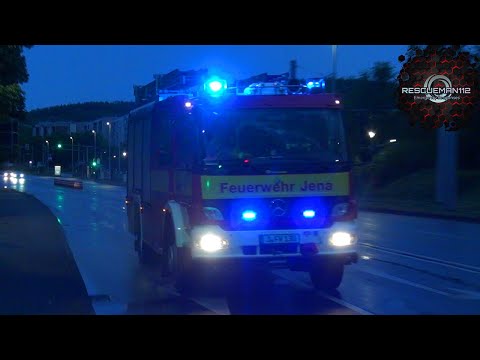 🚨 [Unwetter 20.05.2022] Einsatz für die Feuerwehr Jena