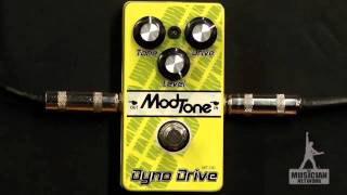 Video thumbnail for MODTONE DYNO DRIVE GUITAR PEDAL REVIEW - GearUP on TMNtv ! by THE MUSICIAN NETWORK (TMNtv)