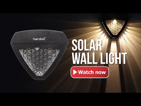 Hardoll Solar Lights For Home LED Wall Light For Garden Outdoor Decorative Waterproof
