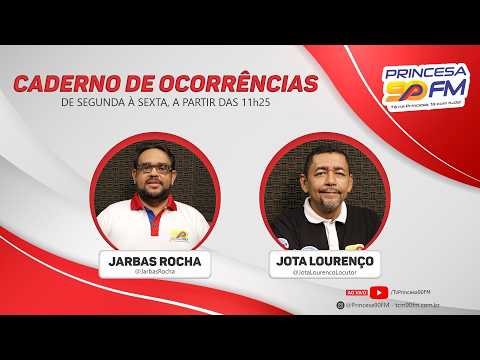 AO VIVO - CADERNO DE OCORRÊNCIAS - 28/07/2026