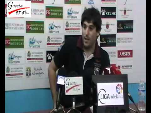 Asier Goiria rueda de prensa