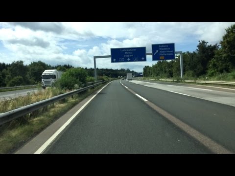 Autobahn A61 vom AK Meckenheim bis AK Speyer