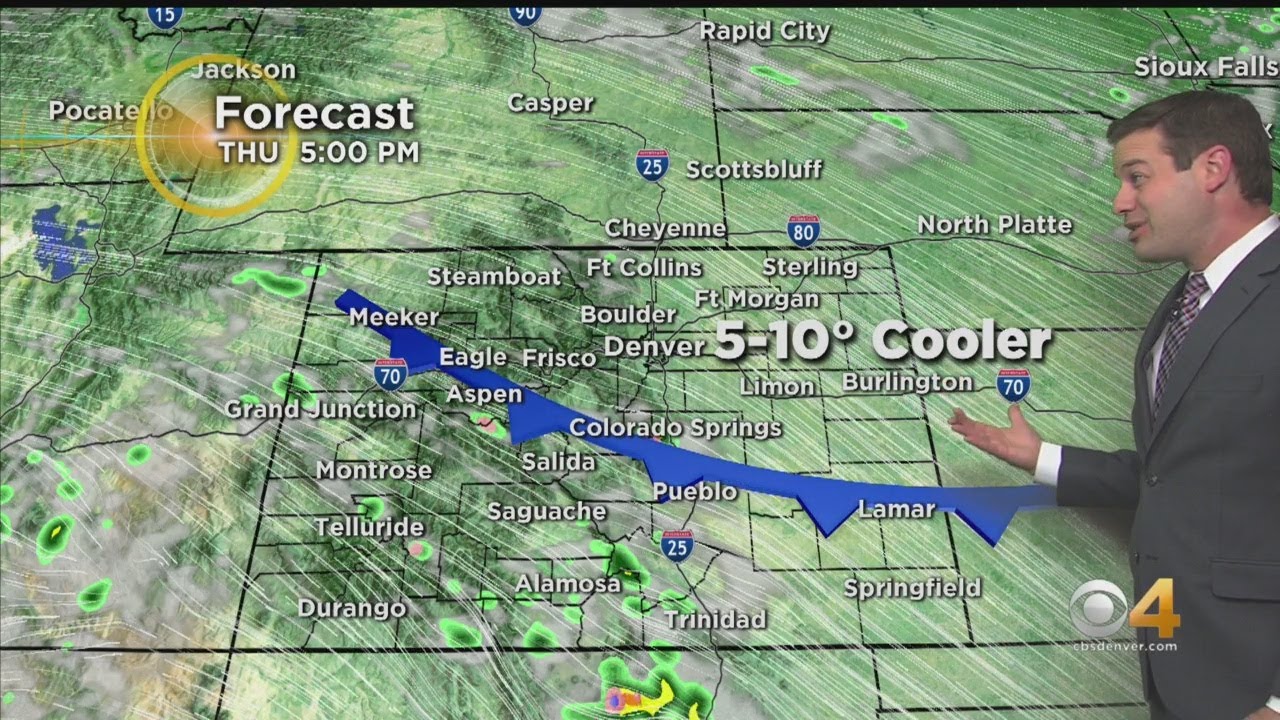 Weak Cold Front On The Way For Tomorrow