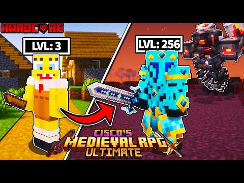 I Survived 100 Days in CISCO'S MEDIEVAL RPG in Minecraft Hardcore!