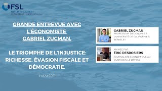 Grande entrevue avec l’économiste Gabriel Zucman.