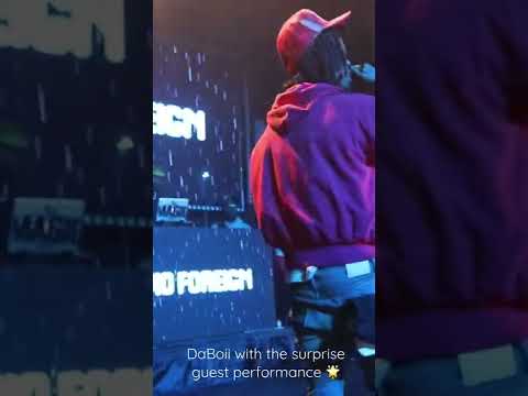 DaBoii with the surprise performance in the Town!