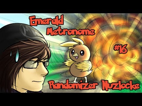 Lets Play Pokemon Emerald Randomizer Metronome Nuzlocke - Part 16