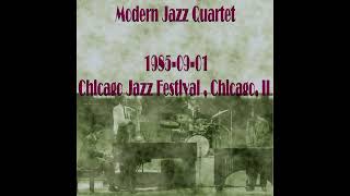 Modern Jazz Quartet - Sacha's March (1985, Chicago Jazz Festival, Chicago, IL)