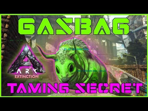 SECRET to easily taming Gasbag in Ark Extinction!