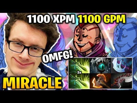 Miracle 1100 GPM 1100 XPM Anti-mage OMFG! FARMING MACHINE