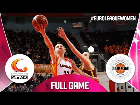 UMMC Ekaterinburg v Nadezhda - Full Game - EuroLeague Women 2018-19