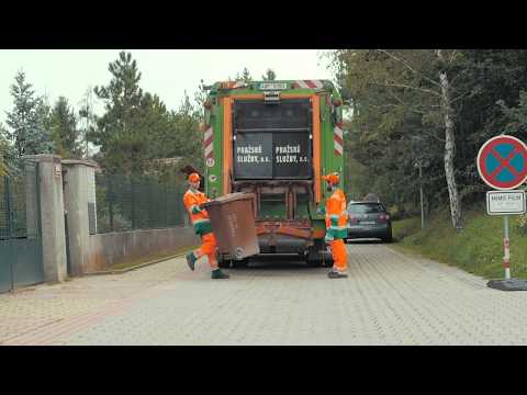 Svoz bioodpadu v Praze