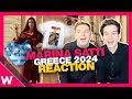 Marina Satti Zari REACTION Greece Eurovision 2024