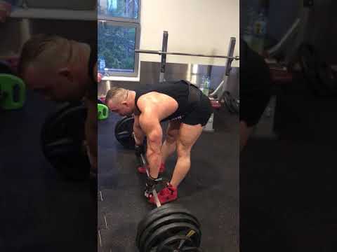180Kg na plecy wiosłowanie . Rafał ,,Szuwar” Miszkiewicz