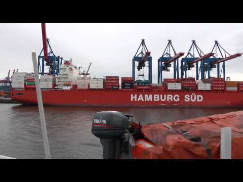 Kurzreise mit MS "Anna Sirkka"  -  Schiffe im Hamburger Hafen - Teil 1