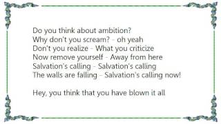 Gamma Ray - Salvation&#39;s Calling Lyrics